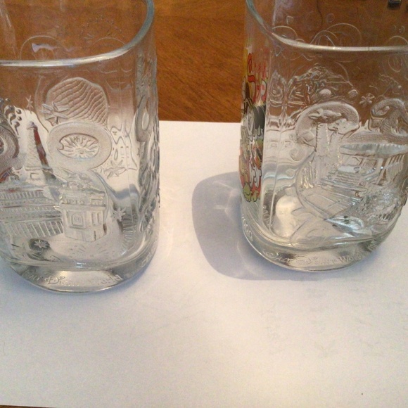 Vintage 2000 McDonald’s Walt Disney World celebration glasses - Picture 4 of 4